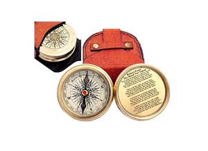 Brújula Náutica de aspecto vintage con acabado personalizado, precio asequible utilizado para senderismo y mini herramienta de navegación de bolsillo - Product Image 3