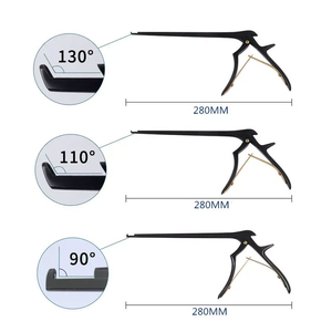ชุดเครื่องมือฝึกหัด Kerrison Rongeur 90/110/130 องศา แบบใช้มือ ขนาด 230 มม. เครื่องมือผ่าตัดความแม่นยำสูง ผลิตจากสแตนเลสเกรดทางการแพทย์ - Product Image 3