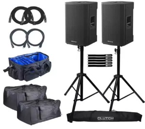 Altavoces Activos de 2 Vías F-BT VEN-TIS 112A de 12 Pulgadas con Soportes, Paquete Doble, de la Mejor Calidad - Product Image 4