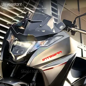 Autocollants de lettrage pour carénage latéral Honda Integra NC750D et NC700D, ensemble de 2 autocollants comprenant des autocollants pour réservoir de moto - Product Image 2