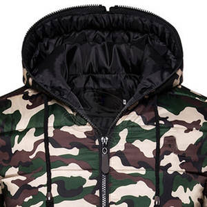 แจ็กเก็ตแบบมีซิปยาวมีฮู้ดสำหรับผู้ชายเสื้อแจ็คเก็ตบับเบิ้ลแบบลำลองสไตล์กลางแจ้งพร้อมบริการ OEM - Product Image 2