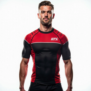 Obtenir Vente en gros Get Get Rash Guards MMA Gear Vêtements sublimés pour l'entraînement au combat, la gymnastique et le fitness Get - Product Image 6