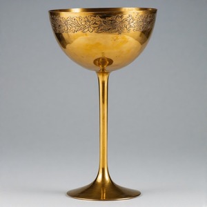 GildedChalice Divine Grace, cáliz de vino de Metal adornado, copa de acabado antiguo tradicional para rituales religiosos y altares de Iglesia - Product Image 2