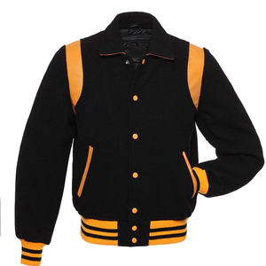 Veste universitaire prix de gros fabriquée sur mesure au Pakistan fabrication faite avec logo veste de grande taille bon marché de haute qualité - Product Image 1