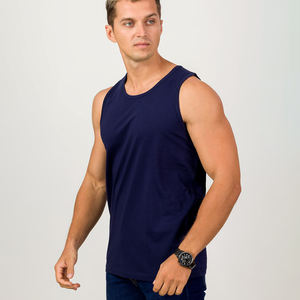 Camiseta sin mangas para hombre de alta calidad, camiseta de gimnasio de secado rápido, camiseta sin mangas de diseño de punto transpirable y cómoda - Product Image 2