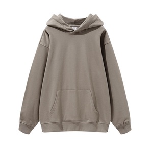2025 Autumn Winter Collection Men's 650G Embroidered Custom Hip Hop <b>Hoodie</b> 10 Solid Colors Loose Fashion Pullover - Product Image 5