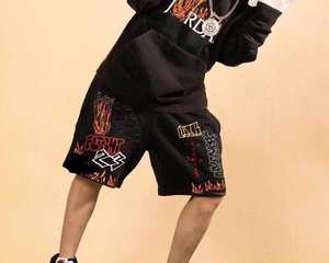 2026 <b>Men's</b> Polyester Casual Summer High Street Eco-Friendly Waterproof Hip Hop <b>Jogging</b> <b>Shorts</b> Elastic Waistband Two Side Cargo - Product Image 2