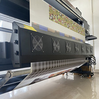 Impresora de Inyección de Tinta Industrial de Alta Velocidad de 1.9m con 4 Cabezales de Impresión I3200, Plotter, Máquina de Sublimación, Impresora de Sublimación Textil de 24 Pulgadas