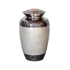 Urna de Cremación de Latón Estilo Americano con Patrón de Cruz Dorada para Cenizas, Urna Conmemorativa para Entierro de Seres Queridos, Contenedor de Cenizas Metálico, Urna Funeraria - Product Image 6