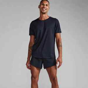 OEM Hombres Camiseta Pantalones Cortos Combo Estilo Básico Algodón Camiseta de Manga Corta Con Ligero Casual Pantalones Cortos Logotipo Personalizado Conjunto de Ropa - Product Image 1