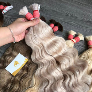 ผมต่อจาก100% ผมมนุษย์แบบไม่ผ่านกระบวนการผมแท้แบบเรมี่จำนวนมาก - Product Image 1