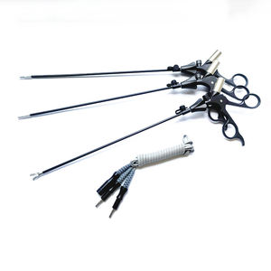 Pince endoscopique à tête droite pince bipolaire pour laparoscope - Product Image 1