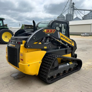 Livraison gratuite Nouveau chargeur sur chenilles New Holland C337 homologué CE EPA, hydraulique à haut débit, cabine HVAC, contrôle de la conduite, 244 heures - Product Image 5