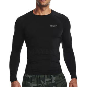 Camiseta de gimnasia ligera superventas para jóvenes fabricante personalizado de manga larga con cintura elástica de talla grande 1 pieza solamente - Product Image 2