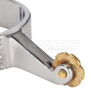 Espuelas para montar a caballo Suministro de fábrica Color personalizado y logotipo disponible para marcas ecuestres Espuelas para montar a caballo - Product Image 6