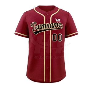 Uniforme de Béisbol de Diseño Moderno, Tejido de Secado Rápido, Ropa Deportiva - Product Image 4