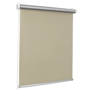 BOJANEK ROLL THERMO Dreamy Vertical Blinds Polyester Fabric Thermal Insulation Blackout <b>Light</b> Control Modern Design BEIGE - Product Image 1