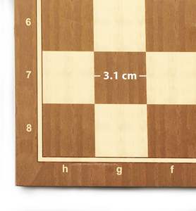 Échiquier en noyer Star Polyester 29X29 cm (11,41 x 11,41 pouces) - Product Image 4