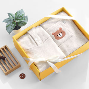 [Smart Idea] productos para bebés MOM'S NATURE BambooBreeze Spa: Juego de Albornoz de bambú de 2 paquetes-incluye bata de bambú y Albornoz - Product Image 2