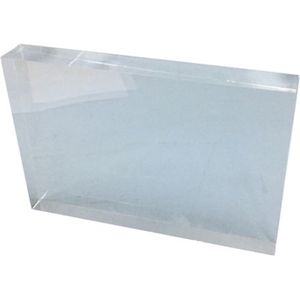 Optical Prism Giant Rectangular <b>Block</b> 180 X 125 X 25mm <b>Acrylic</b> - Product Image 1