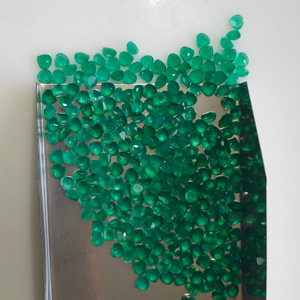 Onyx vert naturel 3MM Coupe en cœur Meilleure qualité Pierre précieuse en vrac pour la fabrication de bijoux - Product Image 4