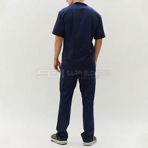Fast Shipping Customizable <b>Mens</b> Scrub <b>Suit</b> V-Neck Medical Uniform for Nurses <b>Mens</b> Hospital Wear Uniforms OEM/ODM Available - Product Image 2