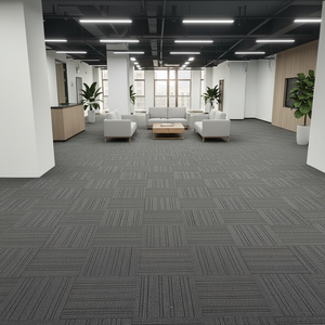 Dalles de <span class=keywords><strong>moquette</strong></span> commerciales pour la maison, antidérapantes, résistantes à l'usure, pour salon, bureau, chambre, faciles à installer - Product Image 3