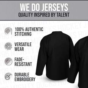 เสื้อกีฬาฮ็อกกี้น้ำแข็งดีไซน์หนาทีมสวมใส่สบายและมีประสิทธิภาพการเล่นแบบไดนามิก - Product Image 2