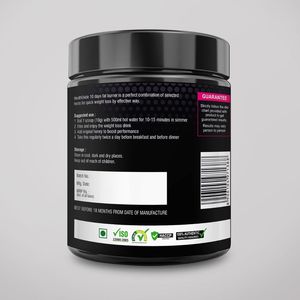 Green Tea L-Carnitine Caffeine Fat Burner Capsules Thermogenic <b>Powder</b> for Weight Loss Energy Boost and Metabolism Support - Product Image 2