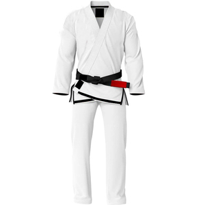 Conjuntos de uniformes de Judo Unisex de alta calidad 100% algodón transpirable de secado rápido últimos diseños posición del logotipo frontal ropa de artes marciales - Product Image 1