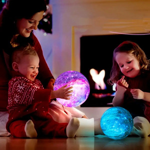 Moon Bluetooth Touch Lamp <b>Speaker</b> - Assorted Colors - Product Image 5