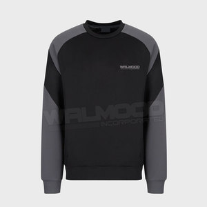 Sudadera personalizada para hombre, de alta calidad, Color negro, liso, Material de la mejor calidad, para invierno - Product Image 1