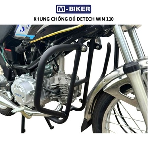 Detector de Parachoques Trasero para Motocicleta MBIKER Win 110, de Acero Inoxidable, Anti-Caídas, Compatible con Todos los Modelos Win Detech - Product Image 4