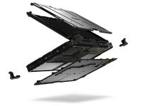 Nouvel ordinateur portable professionnel entièrement robuste Getac V110, écran HD LumiBond de 11,6 pouces, processeur Intel Core i5/i7 de 10e génération, Windows 10 Pro, SSD, IP65, 3 ans