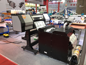 เครื่องพิมพ์รุ่น Ruida DTF พร้อมเครื่องเขย่าผง  ชิ้นส่วนหลัก PLC รองรับแรงดันไฟฟ้าคู่ 380V/220V - Product Image 5