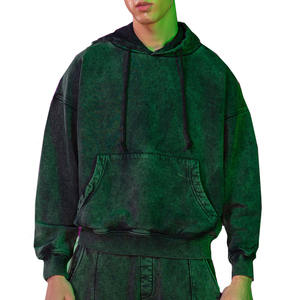 Sudaderas con capucha de lavado ácido para hombre al por mayor, nueva llegada cómoda, superventas, tamaño personalizado, nueva moda, sudaderas con capucha de lavado ácido informales para hombre - Product Image 3