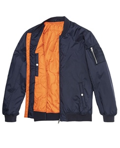 เสื้อแจ็คเก็ตเบสบอลฤดูหนาวคุณภาพสูงสำหรับผู้ชาย สไตล์วาร์ซิตี้  รับสกรีนโลโก้  กันน้ำ กันลม - Product Image 2