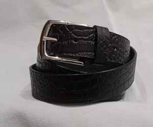 Vente en gros d'usine de ceinture pour homme en cuir PU ceinture à boucle ardillon pour homme - Product Image 6