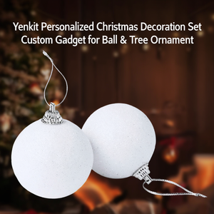 Set di Decorazioni Natalizie Personalizzate Yenkit, Accessori su Misura per Palline e Ornamenti per Albero - Product Image 3