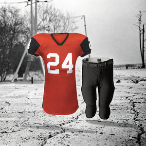 Conjunto de Jersey Deportivo Ligero de Poliéster para Adultos, Impresión Personalizada, Secado Rápido, para Fútbol Americano - Product Image 3