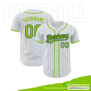 Camisetas de Béisbol con Botones, Diseño Personalizado, Uniformes Deportivos para Equipos, Transpirables, de Secado Rápido, que Absorben la Humedad, Ligeras, de Poliéster - Product Image 4