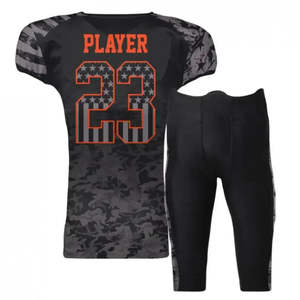 Conjunto de Uniforme de Fútbol Americano Juvenil Sublimado con Logotipo Personalizado al por Mayor - Product Image 3