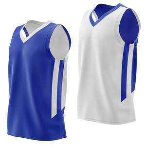 Uniforme de entrenamiento de baloncesto transpirable para hombres, conjunto de Jersey sin mangas sublimado para ropa juvenil, equipo de entrenamiento de baloncesto - Product Image 1