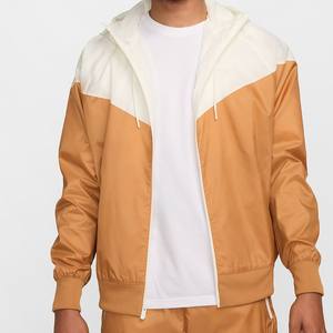 เสื้อแจ็คเก็ตกันลมผู้ชาย ระบายอากาศได้ดี สวมใส่สบาย ผลิตจากผ้าแคนวาส พร้อมฮู้ดแบบคอตั้ง สไตล์สตรีทแฟชั่น เหมาะสำหรับกิจกรรมกลางแจ้ง - Product Image 1