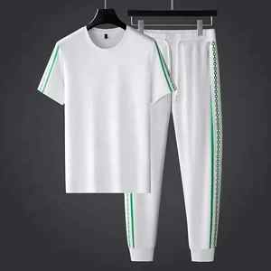 OSTROWEARS ENTERPRISES-Chándal de nailon de alta calidad para hombre, conjunto ligero impermeable de verano con pantalones cortos multibolsillos - Product Image 3