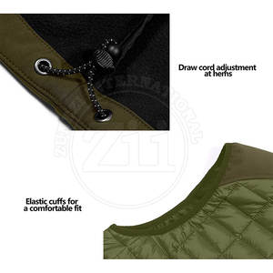 Veste d'hiver décontractée pour homme, prix bas, haute qualité, logo personnalisé imprimé, écologique, imperméable, coupe-vent, nylon, grandes tailles - Product Image 5