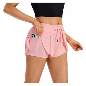 Robe de tennis pour femmes avec short, nouvelle mode, jupe élastique respirante pour femmes, pour le jeu de balle de plage, sports d'entraînement - Product Image 3