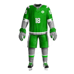 Uniforme de Hockey sobre Hielo Transpirable para Hombre, 100% Poliéster, Servicio OEM, Personalizado - Product Image 1