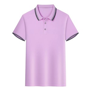 Las Camisetas De Golf personalizadas de alta calidad usan camisetas de algodón 100%, polos bordados de secado rápido, polos sólidos para hombres - Product Image 4