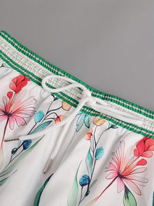 Ensemble de vêtements de sport d'été deux pièces pour hommes Vêtements d'extérieur décontractés en nylon respirant à séchage rapide avec logo personnalisé Ensemble assorti à la mode - Product Image 4